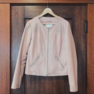 Xhiliration Faux Leather Jacket